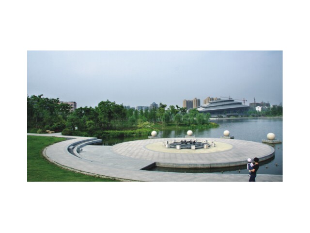 杭州城北体育公园三场馆室外绿化工程