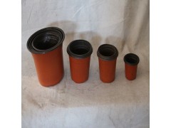 双色花盆 塑料花盆 APET环保无毒无味防老化吸塑花盆图1