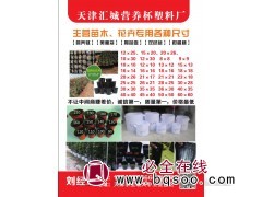 供应各种营养钵 定制营养钵 天津营养钵批发 汇城营养杯塑料厂图1
