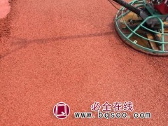 厂家直销艺术地坪 印花地坪 压花地坪 彩色水泥压花地坪图1