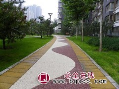 厂家直销艺术地坪 印花地坪 压花地坪 彩色水泥压花地坪图4