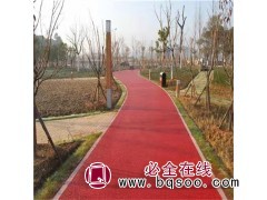 阆中透水地坪印花地坪压印地坪透水路面图1