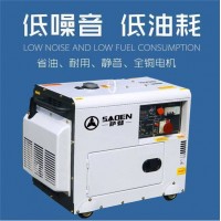 萨登100KW静音柴油发电机大型城市供电电源新品