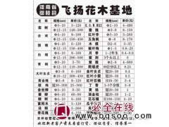 鄢陵苗木_河南鄢陵苗木_基地现货低价出售绿化苗木 飞扬花木图1