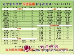 园林苗木花卉企业宣传页设计印刷代理展会发行图1