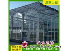 连栋玻璃智能温室 蔬菜大棚 多年建造经验设计合理 亿兴图1