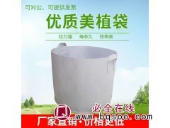 无纺布美植袋 花卉育苗袋 隔热透气 黑色白色 蓝天塑料制品图1