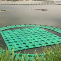 厂家批发生态浮岛水上绿化种植造景浮岛人工浮床方形生态浮岛浮床