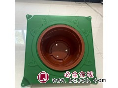 荷花浮岛 生态人工浮岛 水体净化浮床 湿地景观工程专用 生态浮岛造型按装 电议价格 乾兆锐塑料制品图1