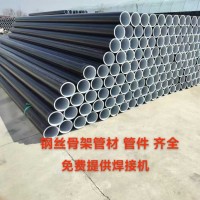 钢丝骨架管 耐磨大口径橡胶管 法兰式矿用钢丝骨架管 耐腐蚀耐高温 电议价格 山东名星塑业有限公司